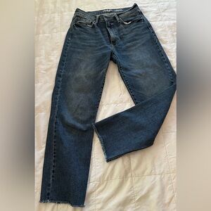 Levi’s Denizen High-rise Vintage Slim cropped jeans